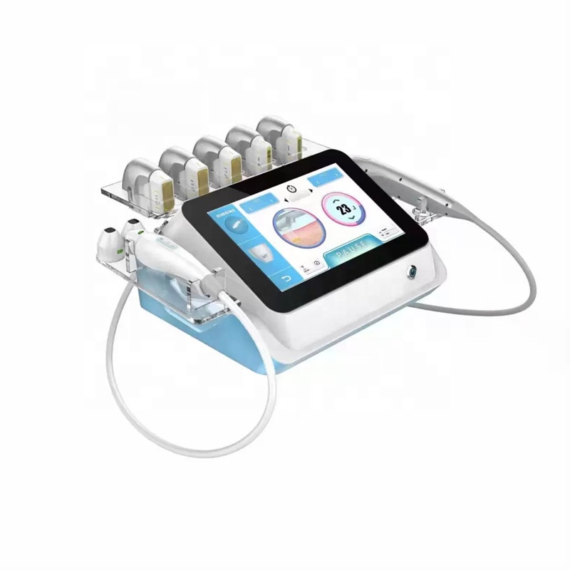 2 in 1 7D Hifu Reverse Age Fine Carving Instrument Ultramage 7D Anti Wrinkle Machine Ultrasound 7D Face Lifting