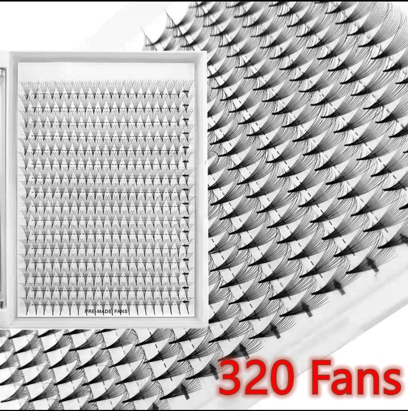 False Eyelashes Row Pointy Base Premade Fans Sharp Thin Stem Russian Volume 320 D Curl 8-16mm Individual Lashes Grafting ExtensionsFalse
False Eyelashes Row Pointy Base Premade Fans Sharp Thin Stem Russian Volume 320 D Curl 8-16mm Individual Lashes Grafting ExtensionsFalse