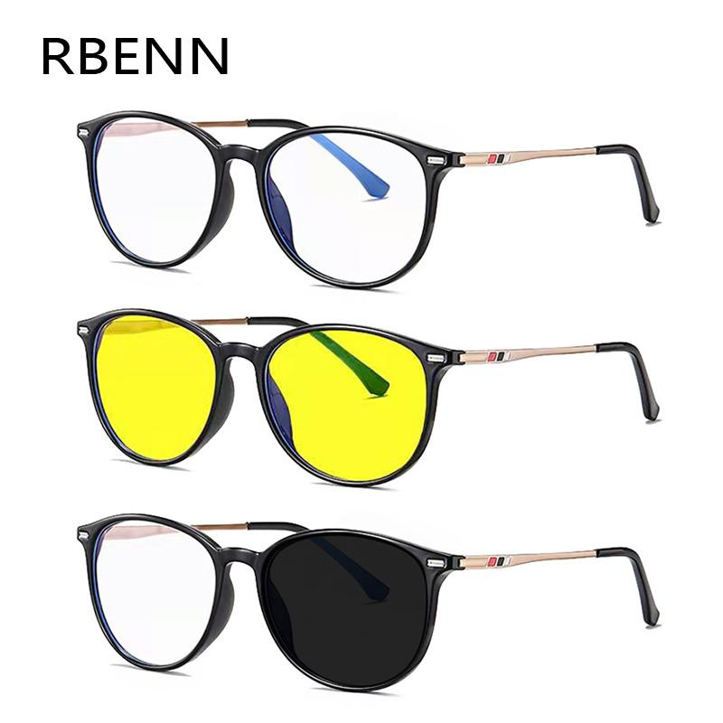 Sunglasses RBENN Anti Blue Light Computer Gaming Eyglasses Unisex Fashion Round TR90 Rays Blocking Pochromic Eyewear Eyestrain
Sunglasses RBENN Anti Blue Light Computer Gaming Eyglasses Unisex Fashion Round TR90 Rays Blocking Pochromic Eyewear Eyestrain