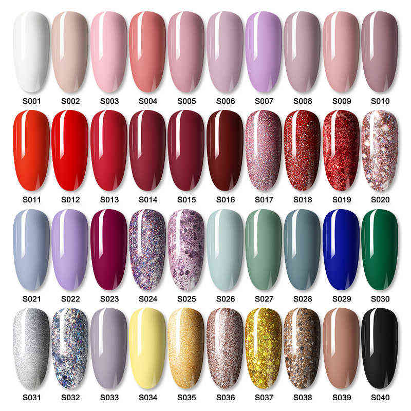 Nail Gel Toy Rosalind Polish Glitter Series Varnishes All for Manicure Soak Off Uv Lamp s Art Semi Permanent 0328