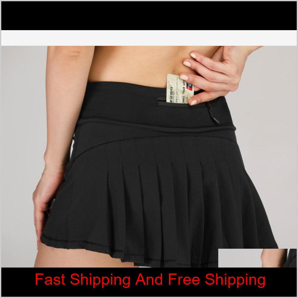 Xiaobaigou Lu Yoga Running Pleated Sports Skirt Student Fitness Tennis Skirt Quick-drying Double-layer Anti-expo jllakq sport77777, Black
Xiaobaigou Lu Yoga Running Pleated Sports Skirt Student Fitness Tennis Skirt Quick-drying Double-layer Anti-expo jllakq sport77777, Black