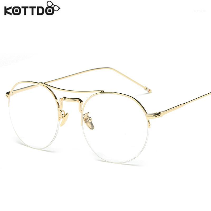 Wholesale- KOTTDO 2022 Classic Retro Clear Lens Men Women Eyeglasses Frames Glasses Optical Metal Full Rim Transparent Spectacles
Wholesale- KOTTDO 2022 Classic Retro Clear Lens Men Women Eyeglasses Frames Glasses Optical Metal Full Rim Transparent Spectacles