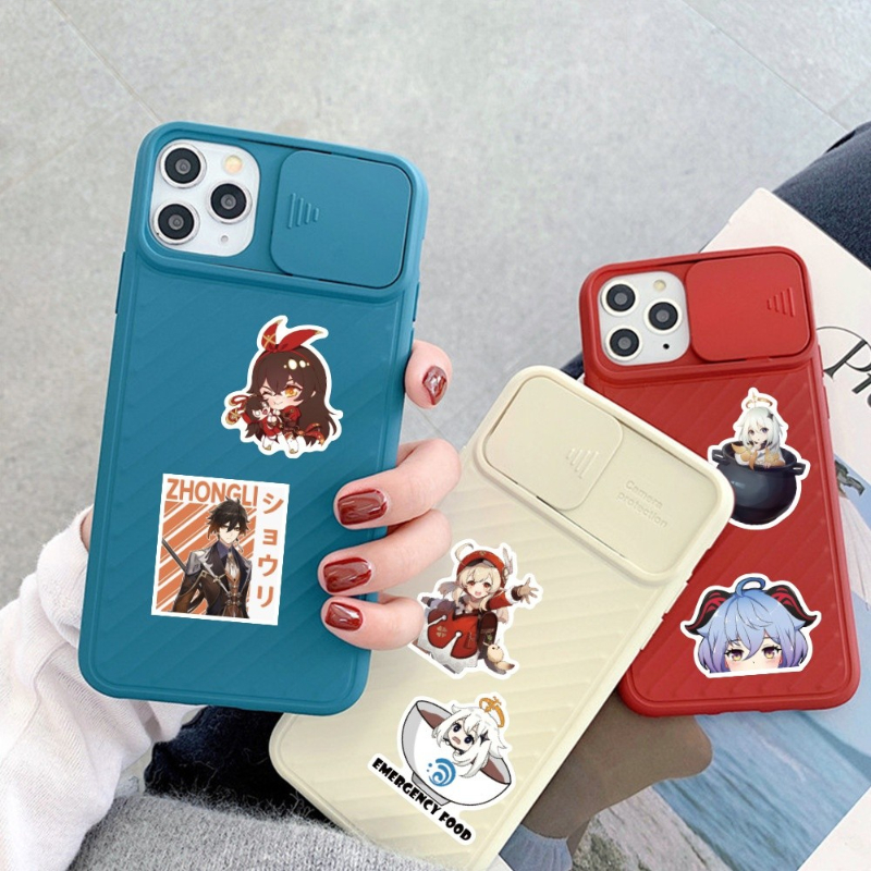 50Pcs/Lot Anime Genshin Impact Sticker Cartoon Open World Game Stickers for Laptop Motorcycle Skateboard Travel Case Phone