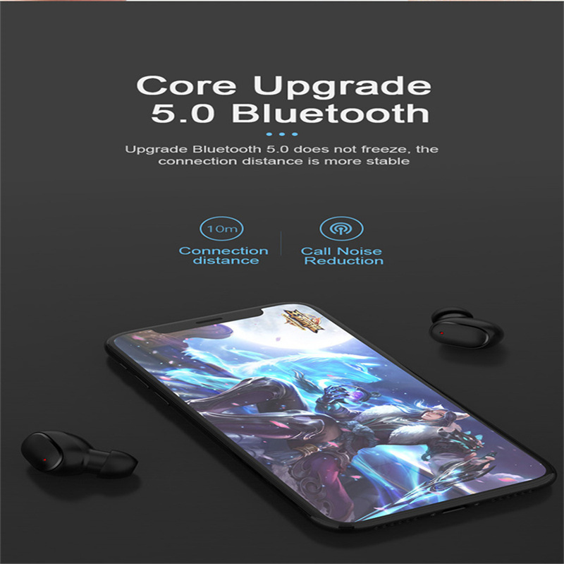 A6S Pro TWS Fone Bluetooth Earphones Wireless Headphones for Xiaomi Redmi Noise Reduction Bluetooth Headset with Microphone Earbuds