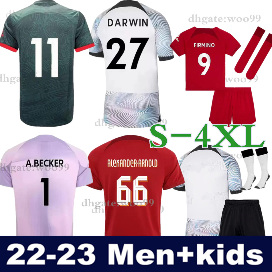 2022 2023 SIZE 3XL 4XL DARWIN soccer jerseys Luis DIaz ALEXANDER ARNOLD 22 23 DIOGO Fabinho Jones A.BECKER ROBERTSON Men football shirts training wear child suit, Kids
2022 2023 SIZE 3XL 4XL DARWIN soccer jerseys Luis DIaz ALEXANDER ARNOLD 22 23 DIOGO Fabinho Jones A.BECKER ROBERTSON Men football shirts training wear child suit, Kids