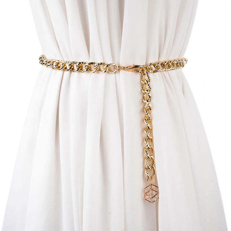 Belts for Women Chain Stretchy Strap Elegant Waist Belt Metal Designer Belts Luxury diamond Female thin Waistband ceinture femme ys222, Gold
Belts for Women Chain Stretchy Strap Elegant Waist Belt Metal Designer Belts Luxury diamond Female thin Waistband ceinture femme ys222, Gold