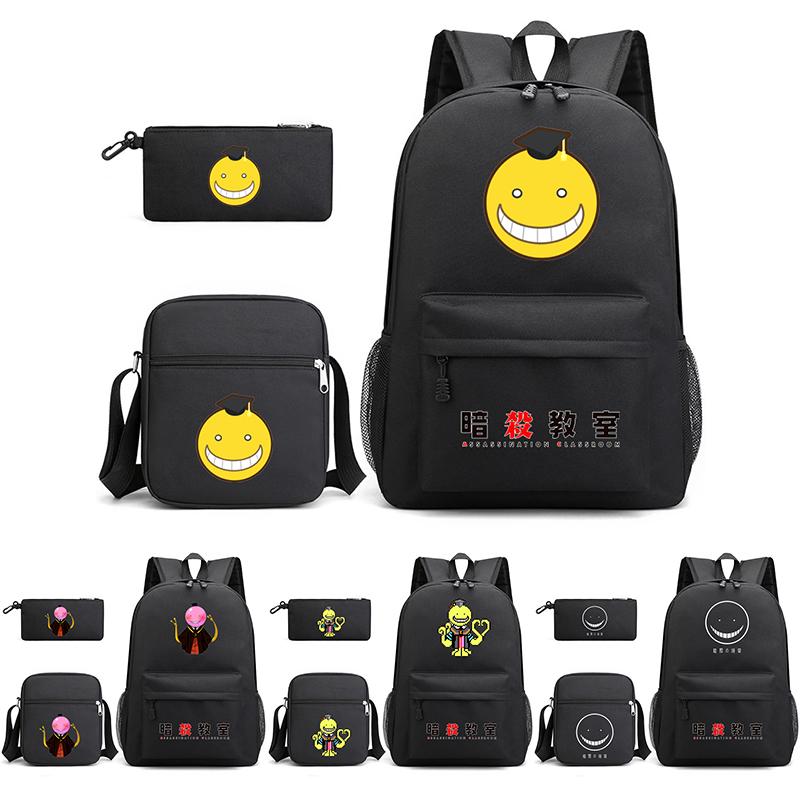 Backpack 3PCS Assassination Classroom Cos Travel Camping Computer Mountaineering Chain Decoration Mochila Rechargeable School, 17 
Backpack 3PCS Assassination Classroom Cos Travel Camping Computer Mountaineering Chain Decoration Mochila Rechargeable School, 17