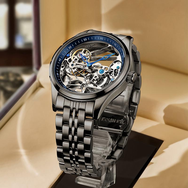 Wristwatches Mens Watches Fashion Top Business Automatic Mechanical Watch Men Casual Waterproof Relogio Masculino
Wristwatches Mens Watches Fashion Top Business Automatic Mechanical Watch Men Casual Waterproof Relogio Masculino