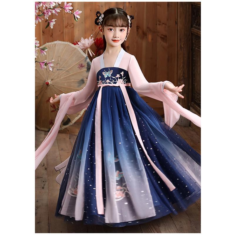 Ethnic Clothing Chinese Girls Embroider Traditional HanFu Ancient Perform Dress Kids Birthday Party Pography Year DressEthnic
Ethnic Clothing Chinese Girls Embroider Traditional HanFu Ancient Perform Dress Kids Birthday Party Pography Year DressEthnic