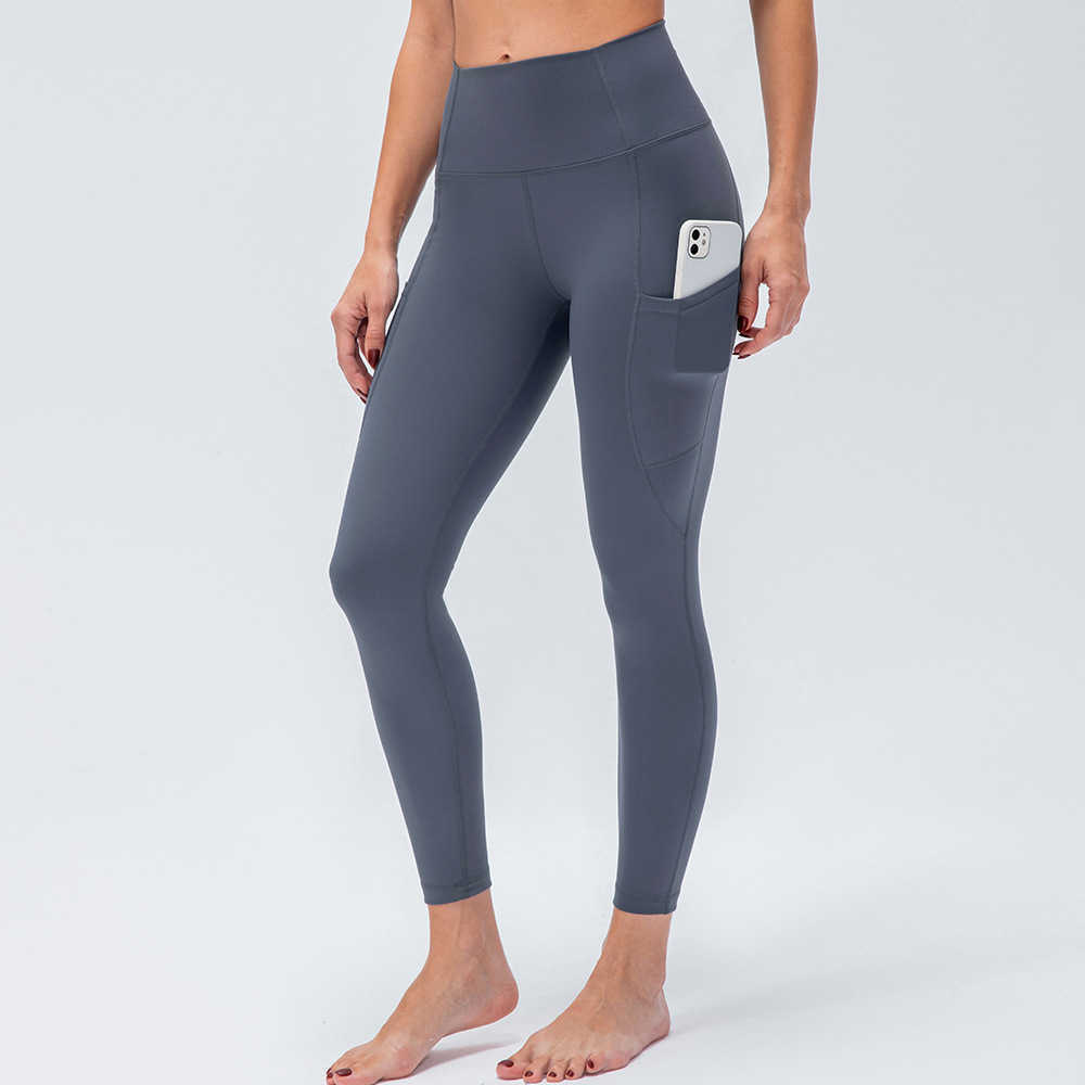 Women's Leggings Yoga Pants Camouflage Printing Skin Close Naked Feeling High Waist Hip Lifting Sports Fitness Tights Side Pocket Gym