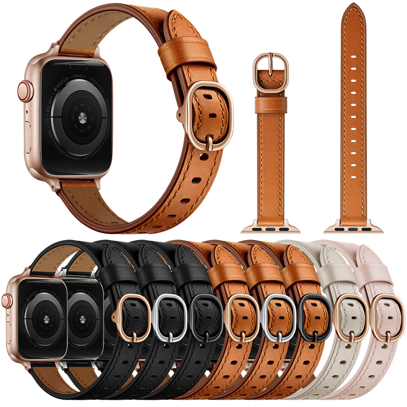 Women Watch Band For Apple Watch 1 2 3 4 5 6 7 8 SE Leather Strap Replacement Accessories Men Sport Watch Band 38mm 40mm 44mm 45mm
Women Watch Band For Apple Watch 1 2 3 4 5 6 7 8 SE Leather Strap Replacement Accessories Men Sport Watch Band 38mm 40mm 44mm 45mm