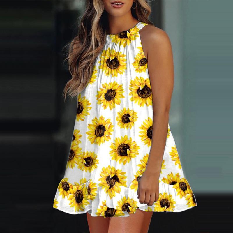 Casual Dresses Women Elegant Mini Dress Summer Party 2022 Sexy Sleeveless Fashion Beach Floral Print Ruffled Tank Vestidos #T1GCasual, Ye
Casual Dresses Women Elegant Mini Dress Summer Party 2022 Sexy Sleeveless Fashion Beach Floral Print Ruffled Tank Vestidos #T1GCasual, Ye