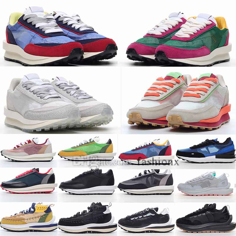 2022 Designer Sacai LDWaffle Sacais Vaporwaffle men women running shoes Daybreak Sesame sail sacai white nylon Blue Blazer Fuchsia gusto Sneakers Trainers, Customize
2022 Designer Sacai LDWaffle Sacais Vaporwaffle men women running shoes Daybreak Sesame sail sacai white nylon Blue Blazer Fuchsia gusto Sneakers Trainers, Customize