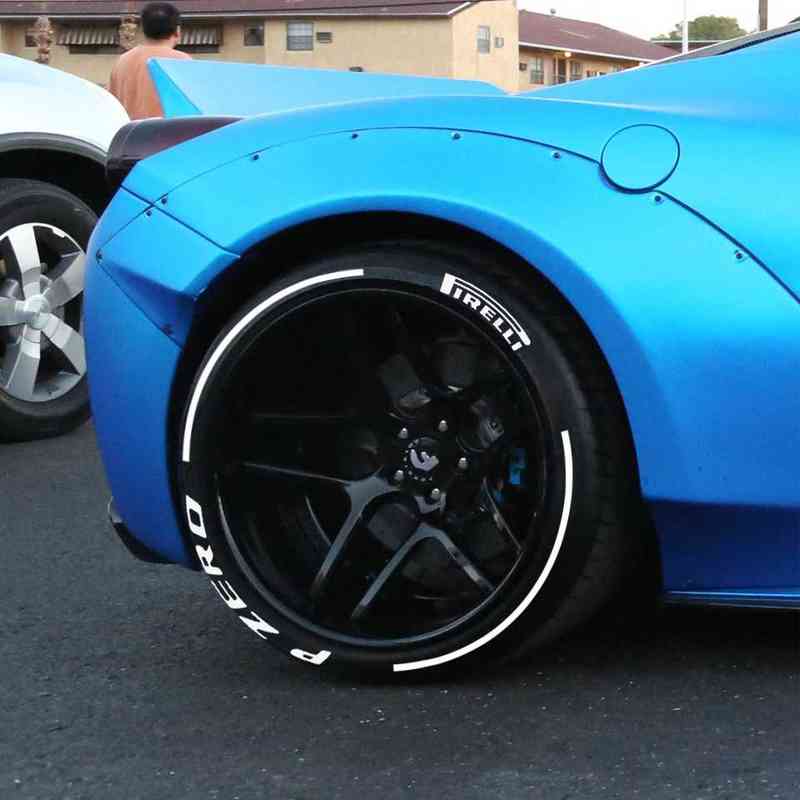Tire Letter Stickers Decorative for Racing Tires of The Same Type Car Wheel Stickers Tyre Letters For Car Letter Stickers Y220609