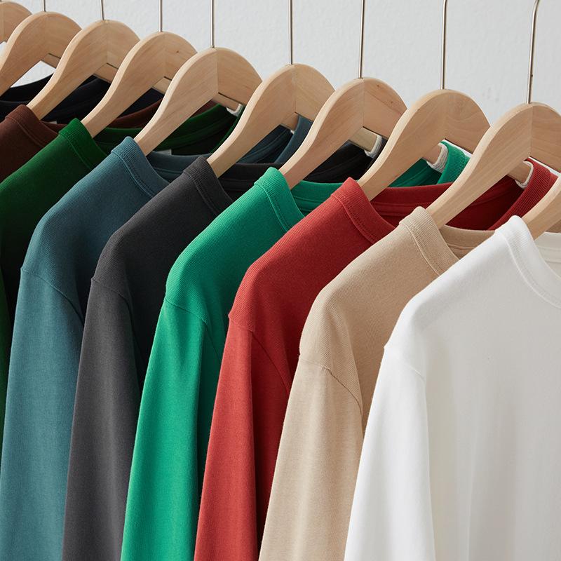Men's T-Shirts Full Sleeve Man Autumn Pullover O-Neck Collar Cotton Loose Solid Color Casual Tees Tops TideMen's, Black
Men's T-Shirts Full Sleeve Man Autumn Pullover O-Neck Collar Cotton Loose Solid Color Casual Tees Tops TideMen's, Black