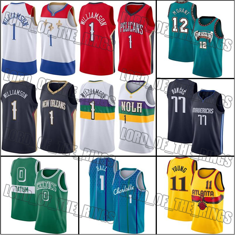 New''Orleans''Pelicans''Men Atlanta''Hawks''Men 11 4 Zion Basketball Jersey Williamson 1 Trae Young Spud Webb 031, Choose blue number 
New''Orleans''Pelicans''Men Atlanta''Hawks''Men 11 4 Zion Basketball Jersey Williamson 1 Trae Young Spud Webb 031, Choose blue number