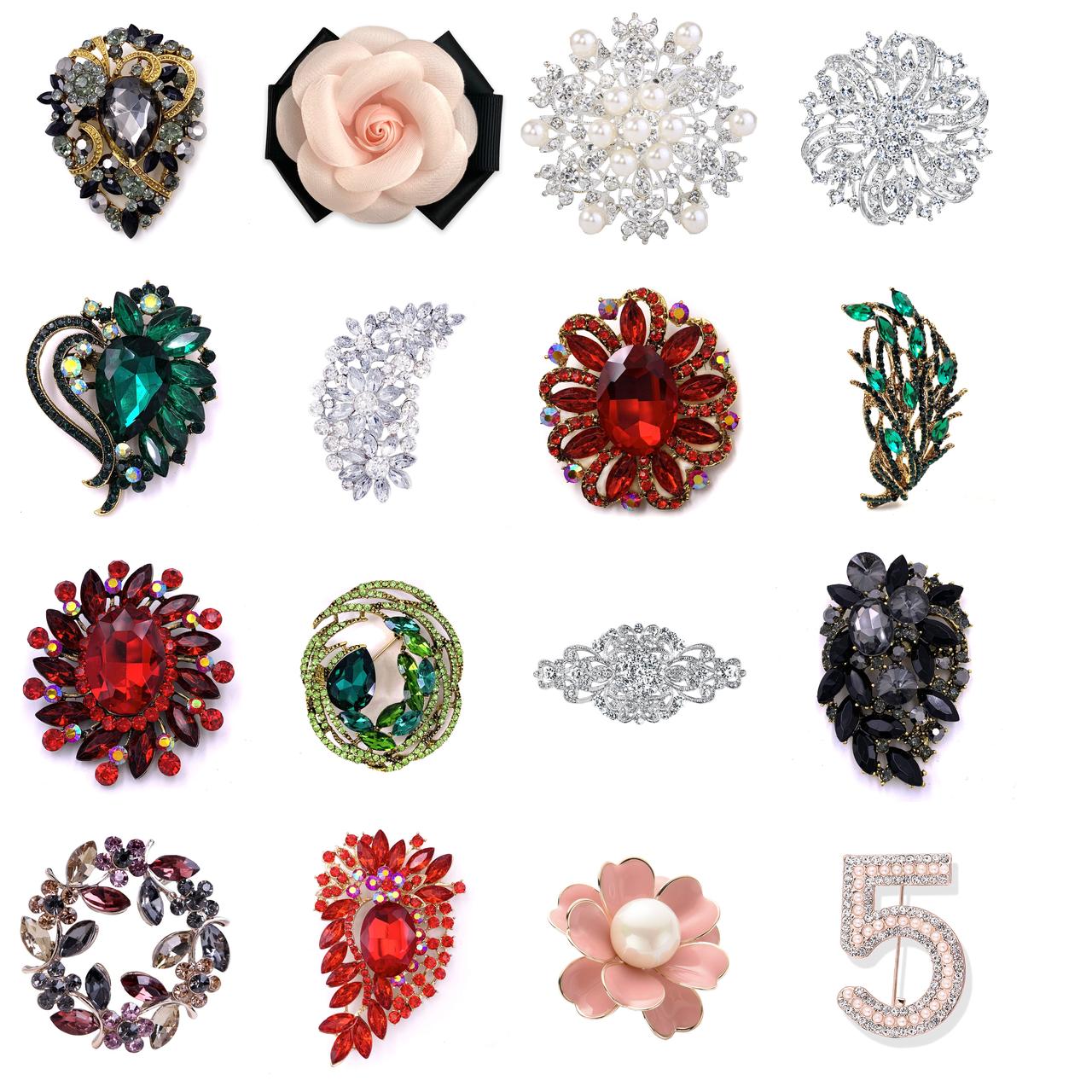 Hair Accessories Colours Crystal Brooch Pins Rhinestone Brooches Jewelry Gift For Women Girls amAbM
Hair Accessories Colours Crystal Brooch Pins Rhinestone Brooches Jewelry Gift For Women Girls amAbM