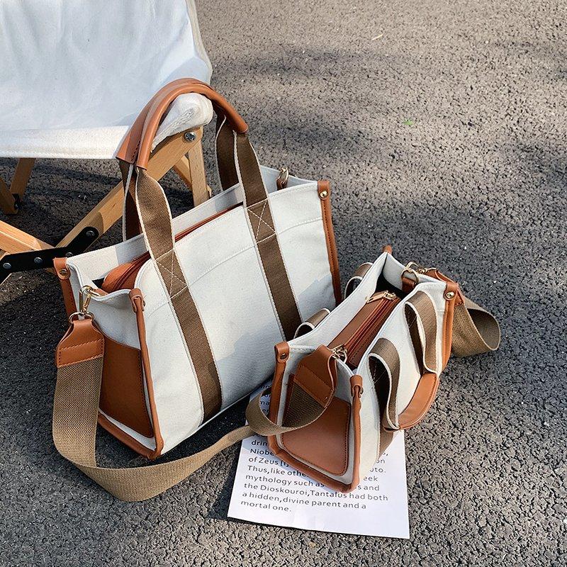 Evening Bags High Quality Canvas Casual Tote For Women 2022 Summer Crossbody Female Shoulder Handbags Travel Messenger Bag 7402, Black
Evening Bags High Quality Canvas Casual Tote For Women 2022 Summer Crossbody Female Shoulder Handbags Travel Messenger Bag 7402, Black