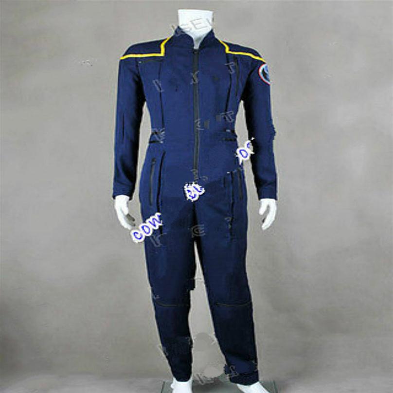Star Trek Cosplay Kirk Enterprise Costume Archer Jumpsuit Uniform Suit Outfit290W, Photo color 
Star Trek Cosplay Kirk Enterprise Costume Archer Jumpsuit Uniform Suit Outfit290W, Photo color