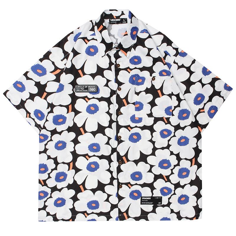 Men's Casual Shirts Mens Oversize Hawaii Floral Print Turn-Down Collar Shirt 2022SS Unisex HipHop Streetwear Holiday Male Tropical TopsMen's
Men's Casual Shirts Mens Oversize Hawaii Floral Print Turn-Down Collar Shirt 2022SS Unisex HipHop Streetwear Holiday Male Tropical TopsMen's