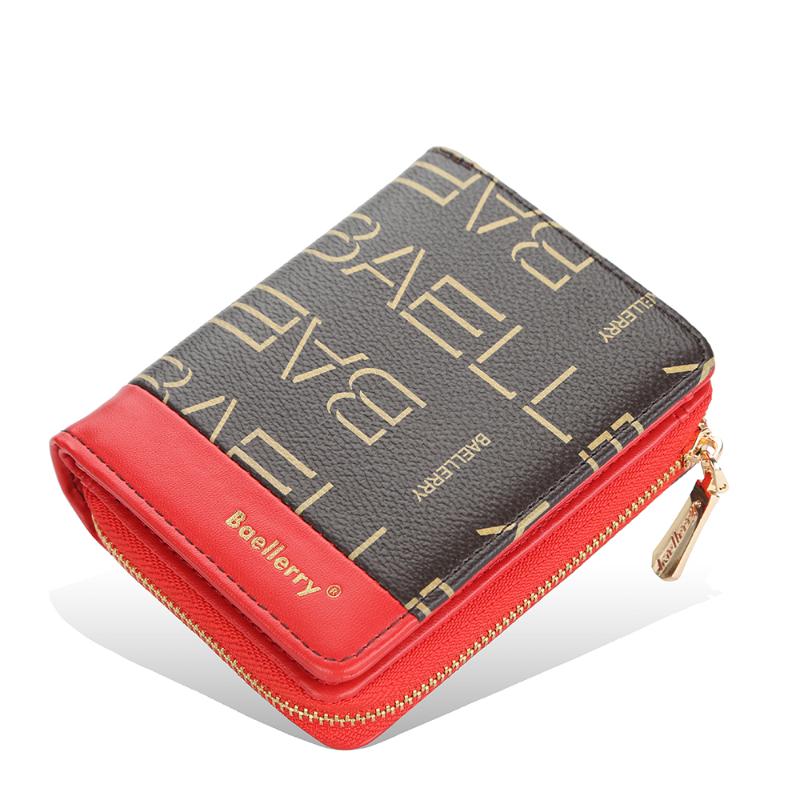 Wallets Ladies Short Wallet European And American Fashion Letters Organ Card Case Zipper Buckle Coin Purse StyleWallets, Coffee-black
Wallets Ladies Short Wallet European And American Fashion Letters Organ Card Case Zipper Buckle Coin Purse StyleWallets, Coffee-black