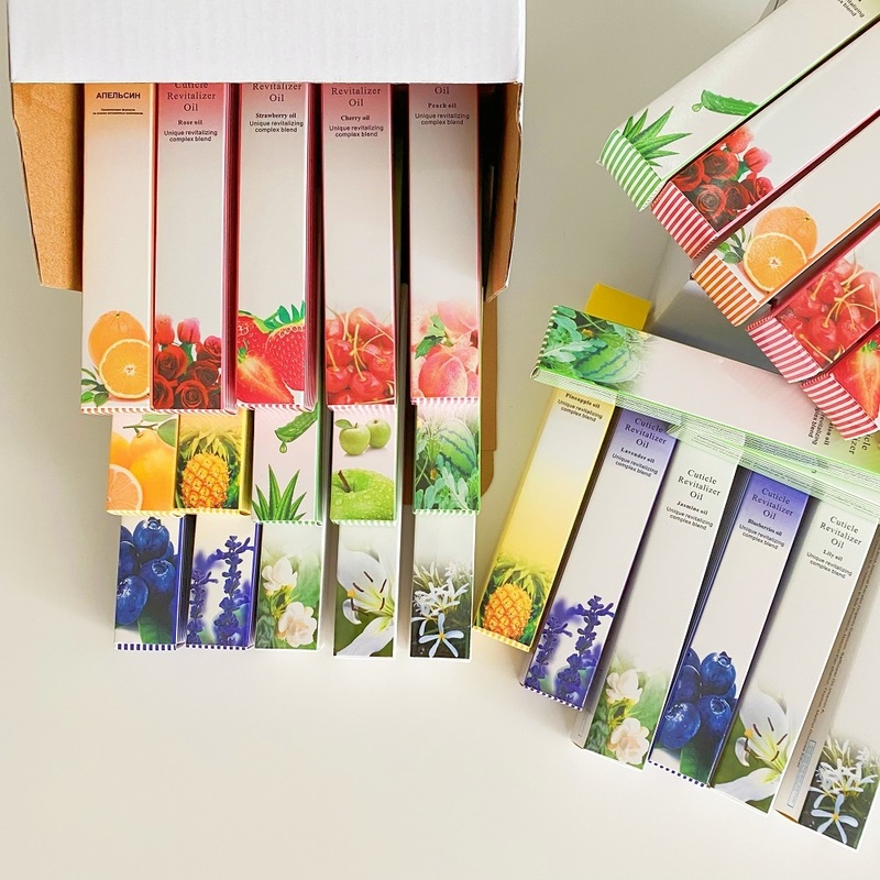 30Pcs Nail Nutrition Oil Pen 15 Smells Nail Treatment Revitalizer Cuticle Oil Pen Soften Nourish Manicure Nail Care Product Set