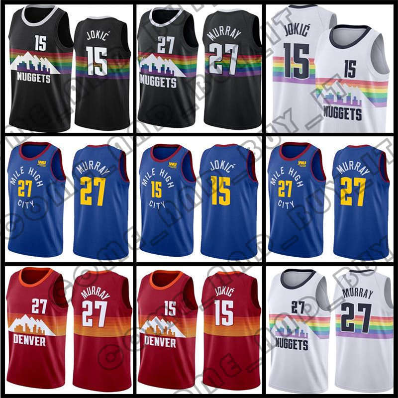 15 Jokic Jamal 27 Murray Basketball Jersey Nikola Denvers 2022 Men Stephen 30 Curry Klay 11 Thompson Nuggetes T-shirt Red Black zxcb
15 Jokic Jamal 27 Murray Basketball Jersey Nikola Denvers 2022 Men Stephen 30 Curry Klay 11 Thompson Nuggetes T-shirt Red Black zxcb