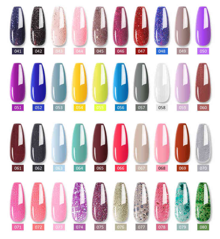 Nail Gel Toy Limegirl Polish Set All for Manicure Semi Permanent Vernis Top Coat Uv Led Varnish Soak Off Art 0328