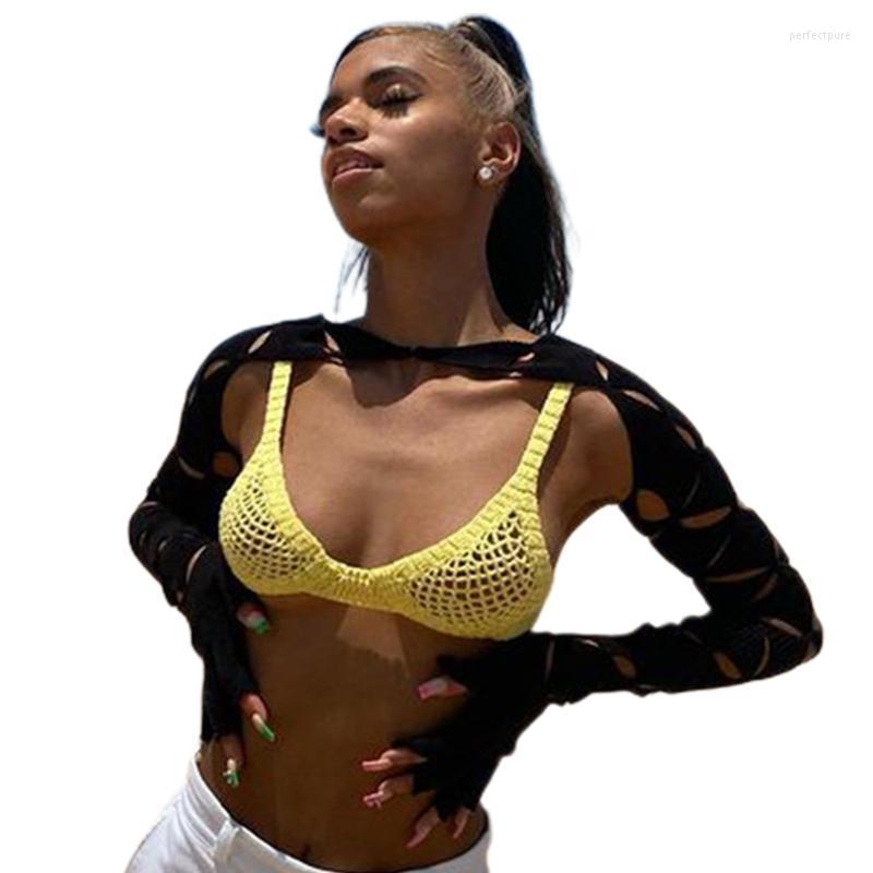 Women's Sweaters Womens Hollow Out Y2k Crop Top Boat Neck Long Sleeve T-Shirts Teen Summer Sun Protection Clothes StreetwearWomen's Perf22, Black 
Women's Sweaters Womens Hollow Out Y2k Crop Top Boat Neck Long Sleeve T-Shirts Teen Summer Sun Protection Clothes StreetwearWomen's Perf22, Black