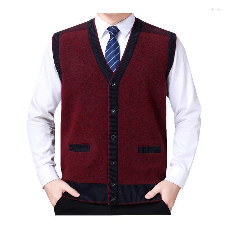 Men's Sweaters Autumn Winter Men's Vest Wool Sleeveless V-neck Patchwork Soft No Yq Clothing Knitted Casual Male Sweater Drop Olga22, As shown
Men's Sweaters Autumn Winter Men's Vest Wool Sleeveless V-neck Patchwork Soft No Yq Clothing Knitted Casual Male Sweater Drop Olga22, As shown