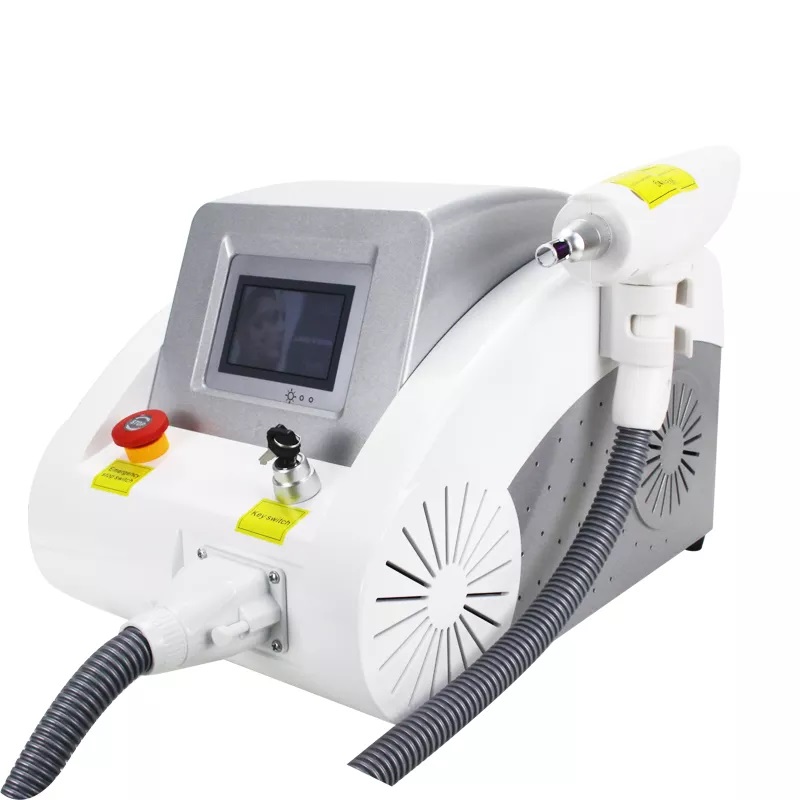 Q Switch Nd Yag Laser Machine 532nm 1064nm 1320nm Tattoo Pigment Removal Eyebrow Remover Carbon Peeling Facial Whitening