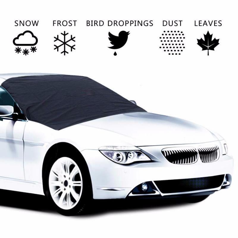 

Car Covers 1pcs Magnet Exterior Protection Snow Blocked Ice Protector Visor Sun Shade Windshield Cover