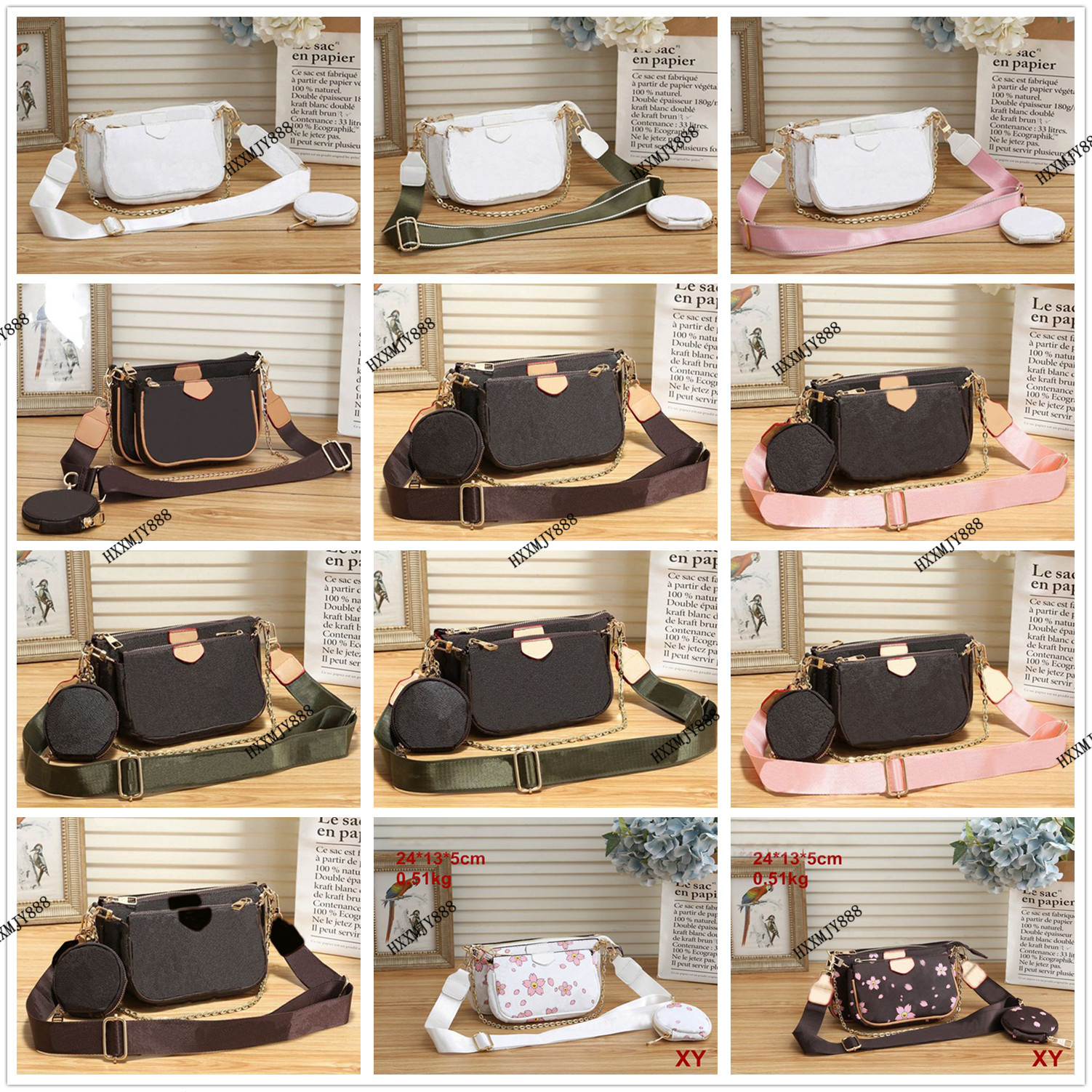 2022 Women Leather Bags Hardware Chain Wash Bags Single Shoulders Shopping Travel Portable Singles Shoulder Handbags purses lady tote Coin Purse three-piece bag, Gift
2022 Women Leather Bags Hardware Chain Wash Bags Single Shoulders Shopping Travel Portable Singles Shoulder Handbags purses lady tote Coin Purse three-piece bag, Gift