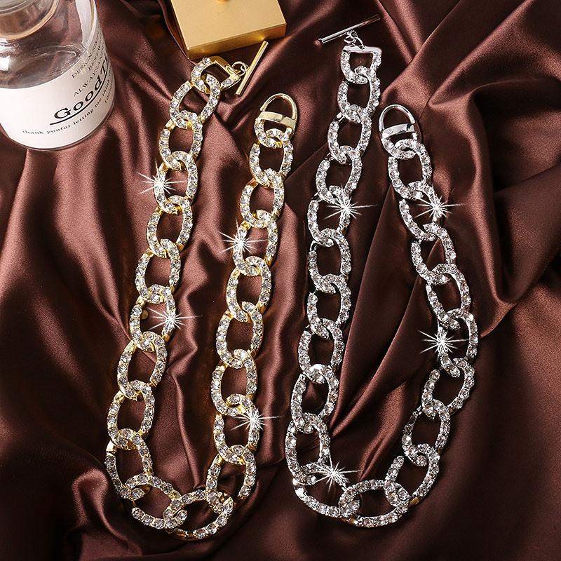 Chokers Fashion Golden Link Chain Rhinestone Choker Necklaces For Women 2022 Geometric Statement Jewelry Party Bar GiftsChokers
Chokers Fashion Golden Link Chain Rhinestone Choker Necklaces For Women 2022 Geometric Statement Jewelry Party Bar GiftsChokers