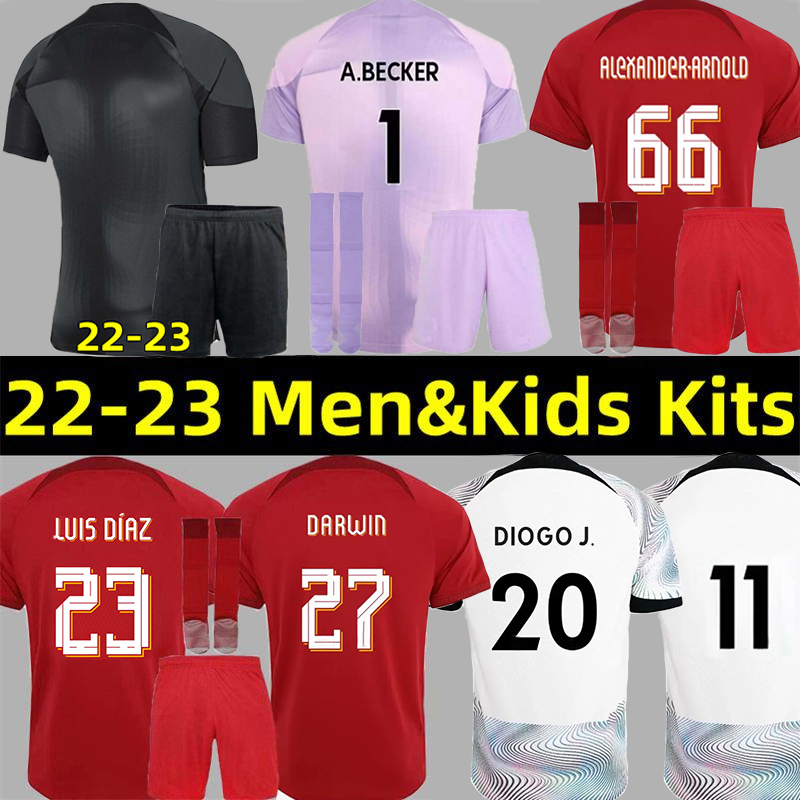 22 23 Men kids kit Luis Diaz soccer jerseys A.BECKER DIOGO J ALEXANDER ARNOLD Elliott THIAGO DARWIN HENDERSON Carvalho 2022 2023 home Away third football shirt, 21-22 away kids
22 23 Men kids kit Luis Diaz soccer jerseys A.BECKER DIOGO J ALEXANDER ARNOLD Elliott THIAGO DARWIN HENDERSON Carvalho 2022 2023 home Away third football shirt, 21-22 away kids