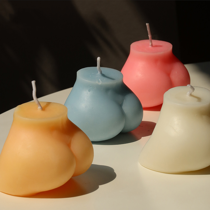 Elegant Scented Candle Figures of Woman's Form Perfect Home Decor Ornamental Candles with Aroma
