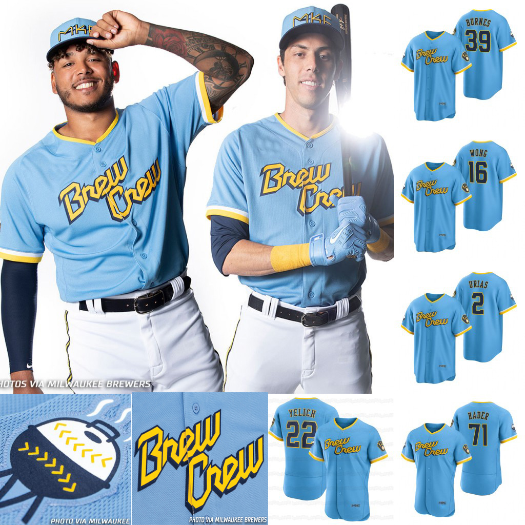 Milwaukee 2022 City Connect Brewers Jersey Christian Yelich McCutchen Corbin Burnes Kolten Wong Josh Hader Lorenzo Cain Luis Urias Rowdy Tellez Tyrone Taylor, Women 2022 city connect jersey
Milwaukee 2022 City Connect Brewers Jersey Christian Yelich McCutchen Corbin Burnes Kolten Wong Josh Hader Lorenzo Cain Luis Urias Rowdy Tellez Tyrone Taylor, Women 2022 city connect jersey