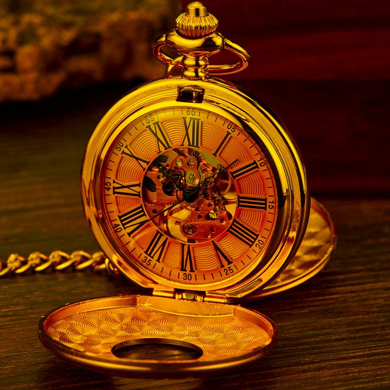 Pocket Watches Vintage 2 Sides Open Case Mechanical Men's Watch Double Face Roman Dial Clock Hand Wind With FOB Chain GiftPocket Watches, Silver
Pocket Watches Vintage 2 Sides Open Case Mechanical Men's Watch Double Face Roman Dial Clock Hand Wind With FOB Chain GiftPocket Watches, Silver