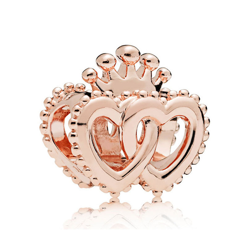 New 925 Sterling Silver 2024 New Rose Robot Love Mam Lock Beads For Charm Bracelet DIY Fashion Accessories For Women