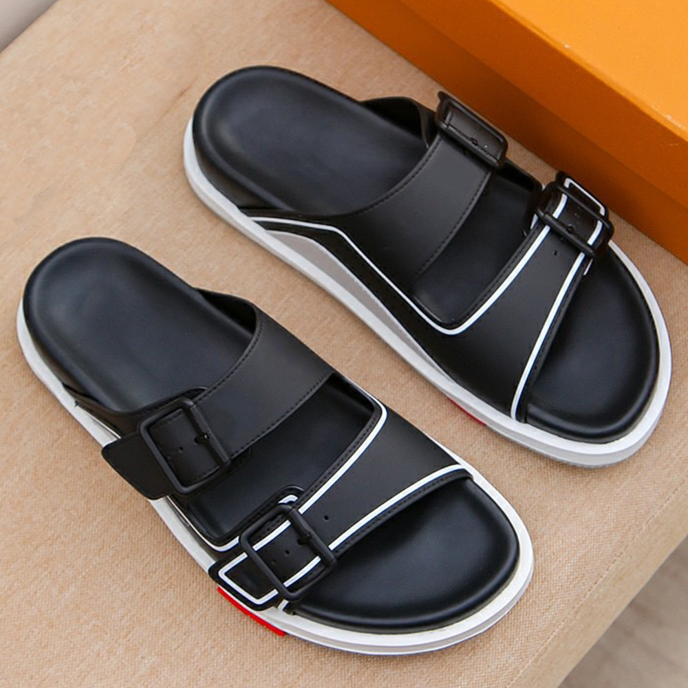 Popular Mens Famous Luxury designer slippers Sandals Buckle Decoration Highlights Fashion Sense Classic Simple Pool Beach Slipper Sandals Summer Essentials
Popular Mens Famous Luxury designer slippers Sandals Buckle Decoration Highlights Fashion Sense Classic Simple Pool Beach Slipper Sandals Summer Essentials