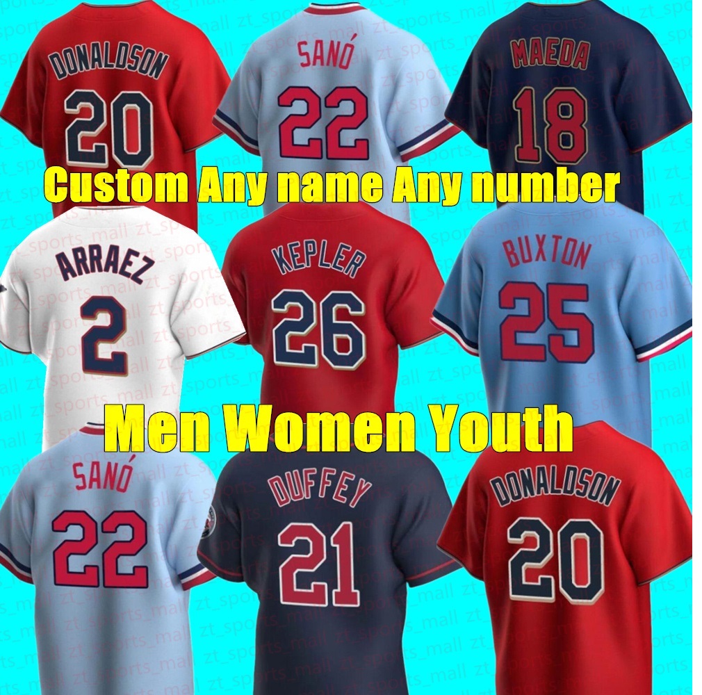 2022 Men Women Youth kids Baseball Jerseys BYRON BUXTON JORGE POLANCO 22 MIGUEL SANó 20 JOSH DONALDSON MAX KEPLER TWINS MICHAEL PINEDA Custom JERSEY
2022 Men Women Youth kids Baseball Jerseys BYRON BUXTON JORGE POLANCO 22 MIGUEL SANó 20 JOSH DONALDSON MAX KEPLER TWINS MICHAEL PINEDA Custom JERSEY