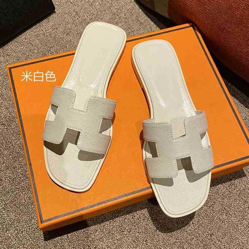 2022 Slippers Oran Designer Sandals Women Sandal Oasis Cowhide White Palmprint Classic
2022 Slippers Oran Designer Sandals Women Sandal Oasis Cowhide White Palmprint Classic