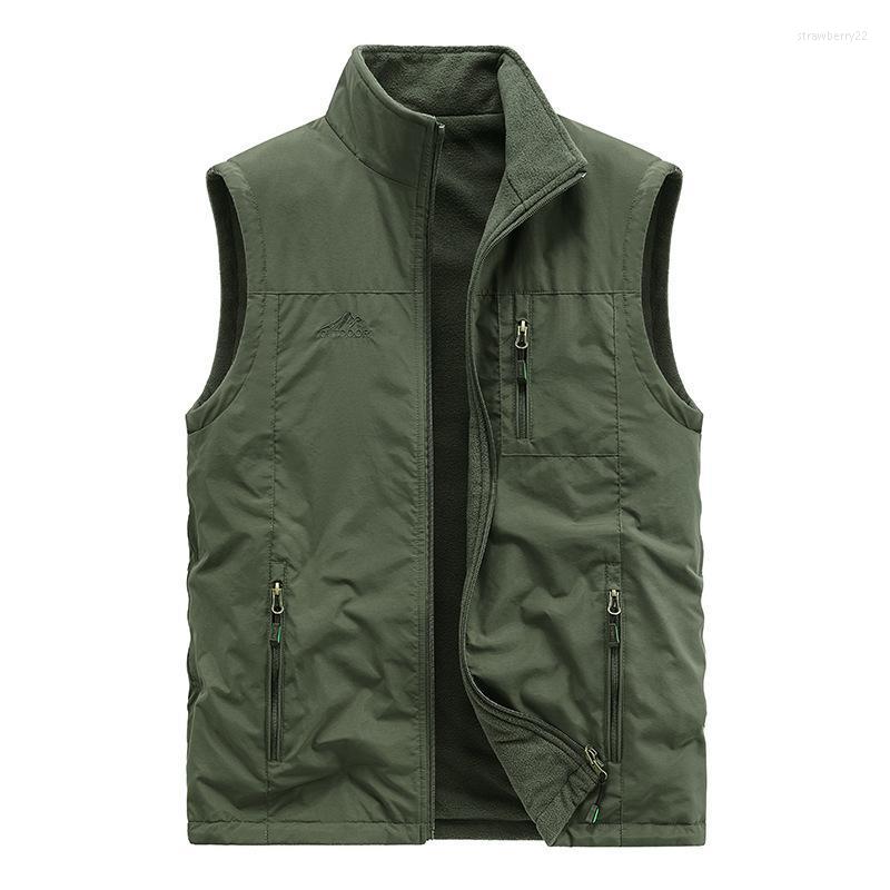 Men's Vests 2022 Winter Warm Vest Spring Autumn Fashion Casual Sleeveless Fleece Jacket Male Brand Waistcoat Plus Velvet Stra22, Black
Men's Vests 2022 Winter Warm Vest Spring Autumn Fashion Casual Sleeveless Fleece Jacket Male Brand Waistcoat Plus Velvet Stra22, Black