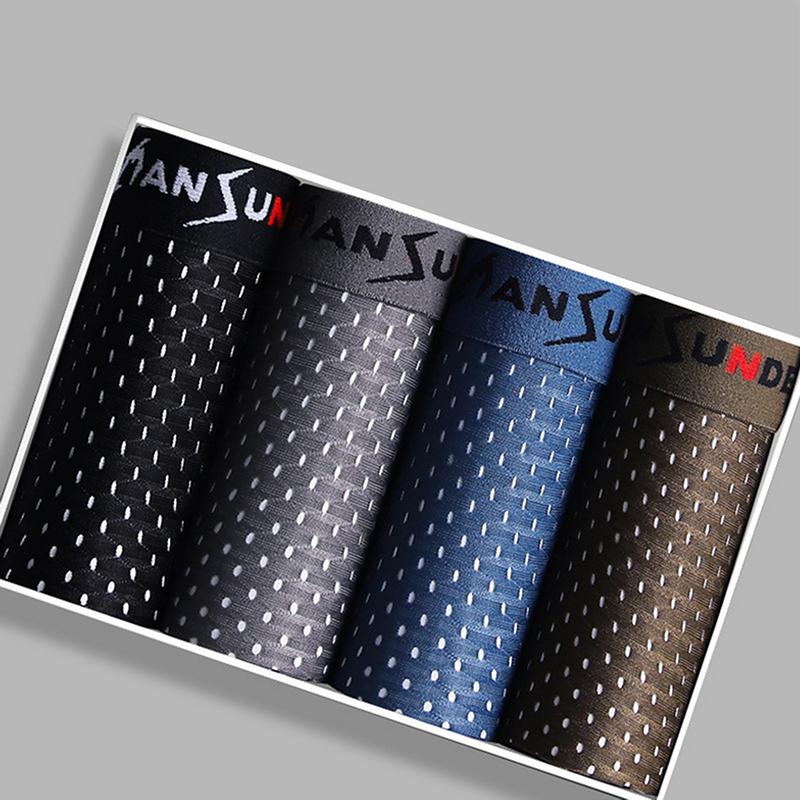 Underpants 4PCS Boxer Shorts Man Men's Panties Underwear Men Boxershorts Homme Breathable U Convex PouchUnderpants, Blue coffee
Underpants 4PCS Boxer Shorts Man Men's Panties Underwear Men Boxershorts Homme Breathable U Convex PouchUnderpants, Blue coffee