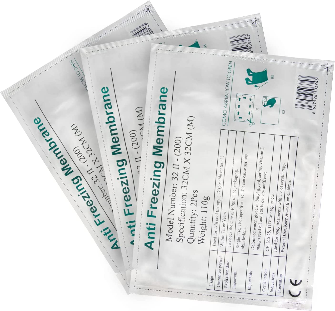 Elitzia Antifreeze Membrane For Cryo Fat Loss Frozen Slimming Machine CE Mark Quality ETB30 32cm Times 32cm
Elitzia Antifreeze Membrane For Cryo Fat Loss Frozen Slimming Machine CE Mark Quality ETB30 32cm Times 32cm