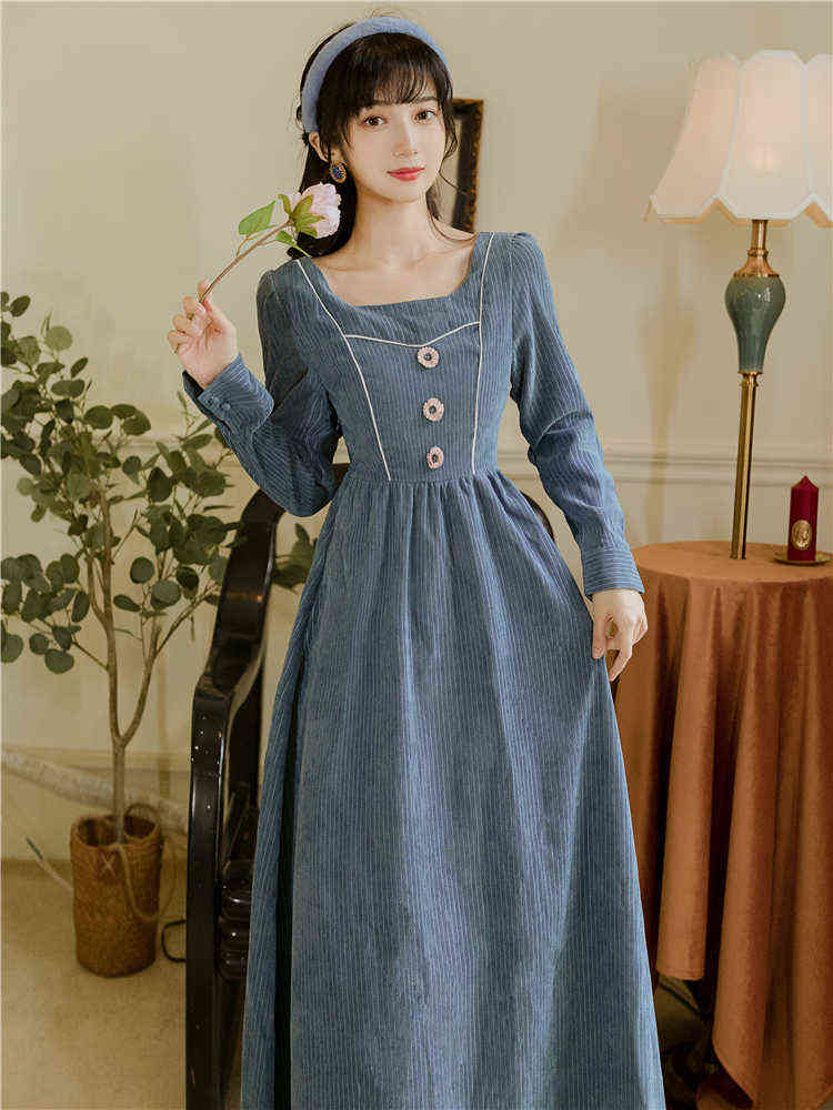 Autumn Long Sleeves Maternity Corduroy Breastfeeding Dress Postpartum Woman Zip Breastfeeding Dress Office Lady Clothes Nursing J220628
