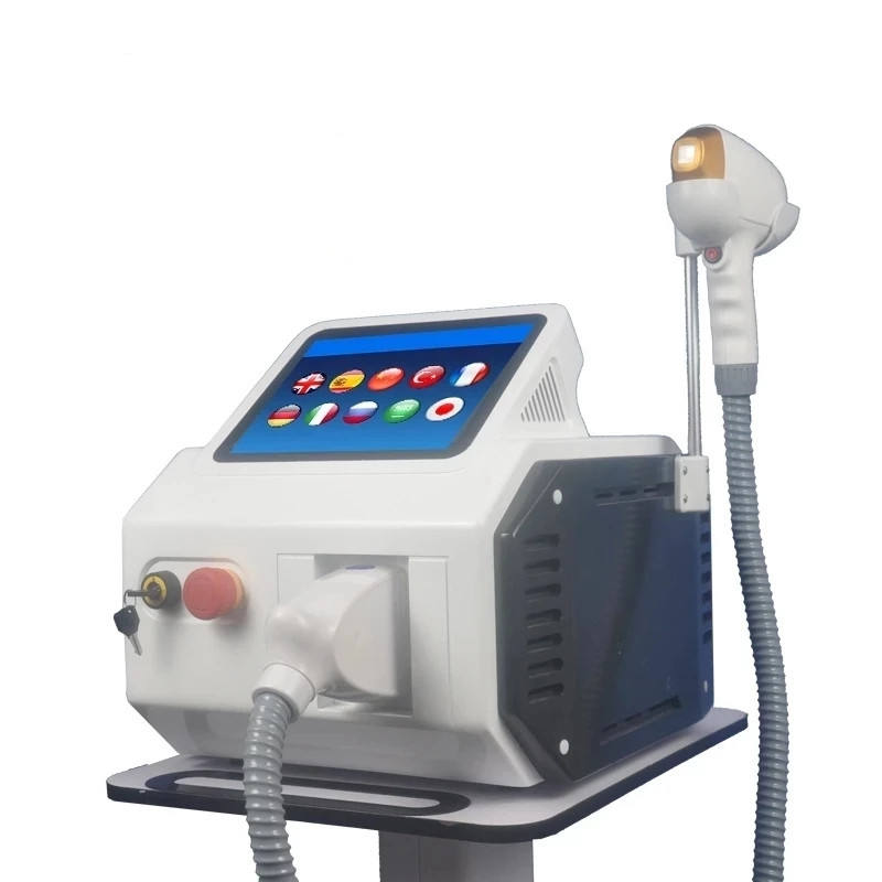 Big Power Freezing point Hair Removal Diode Laser 755 808 1064nm three wavelength Diode Laser CE Approved