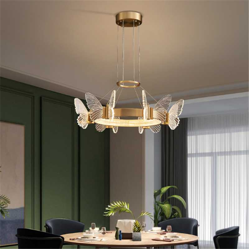 Pendant Lamps 2022 Butterfly Nordic Copper Light Luxury Living Room Chandelier Atmospheric Modern Minimalist Dining Bedroom Lamp
Pendant Lamps 2022 Butterfly Nordic Copper Light Luxury Living Room Chandelier Atmospheric Modern Minimalist Dining Bedroom Lamp