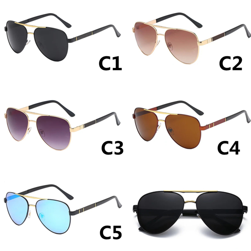 Fashion Men Driving Sunglasses Pilot Metal Frame Designer Sun Glasses Uv400 Protection Man Shades
Fashion Men Driving Sunglasses Pilot Metal Frame Designer Sun Glasses Uv400 Protection Man Shades