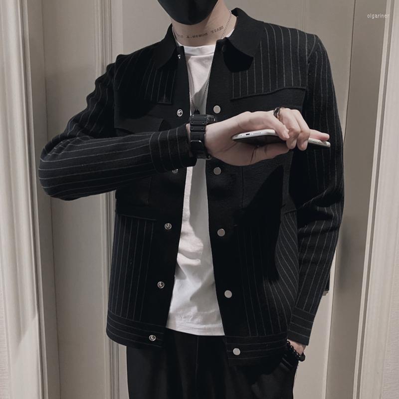 Men's Sweaters Men's Knitted Sweater Jacket Men Fashion High Quality Brand Slim Striped Long Sleeve Casual Cardigan Wool Coat Q07Men's O, Black
Men's Sweaters Men's Knitted Sweater Jacket Men Fashion High Quality Brand Slim Striped Long Sleeve Casual Cardigan Wool Coat Q07Men's O, Black